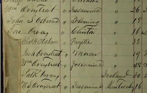 Snippet of Descriptive file found on www.ancestry.com